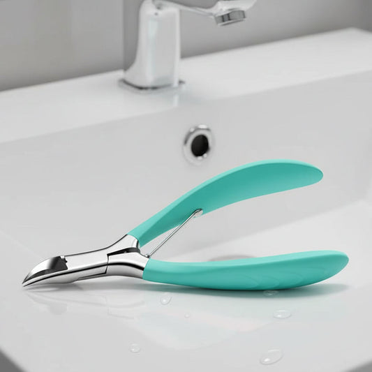 Easy Grip Toenail Clipper for Seniors Stainless Steel - Fesara