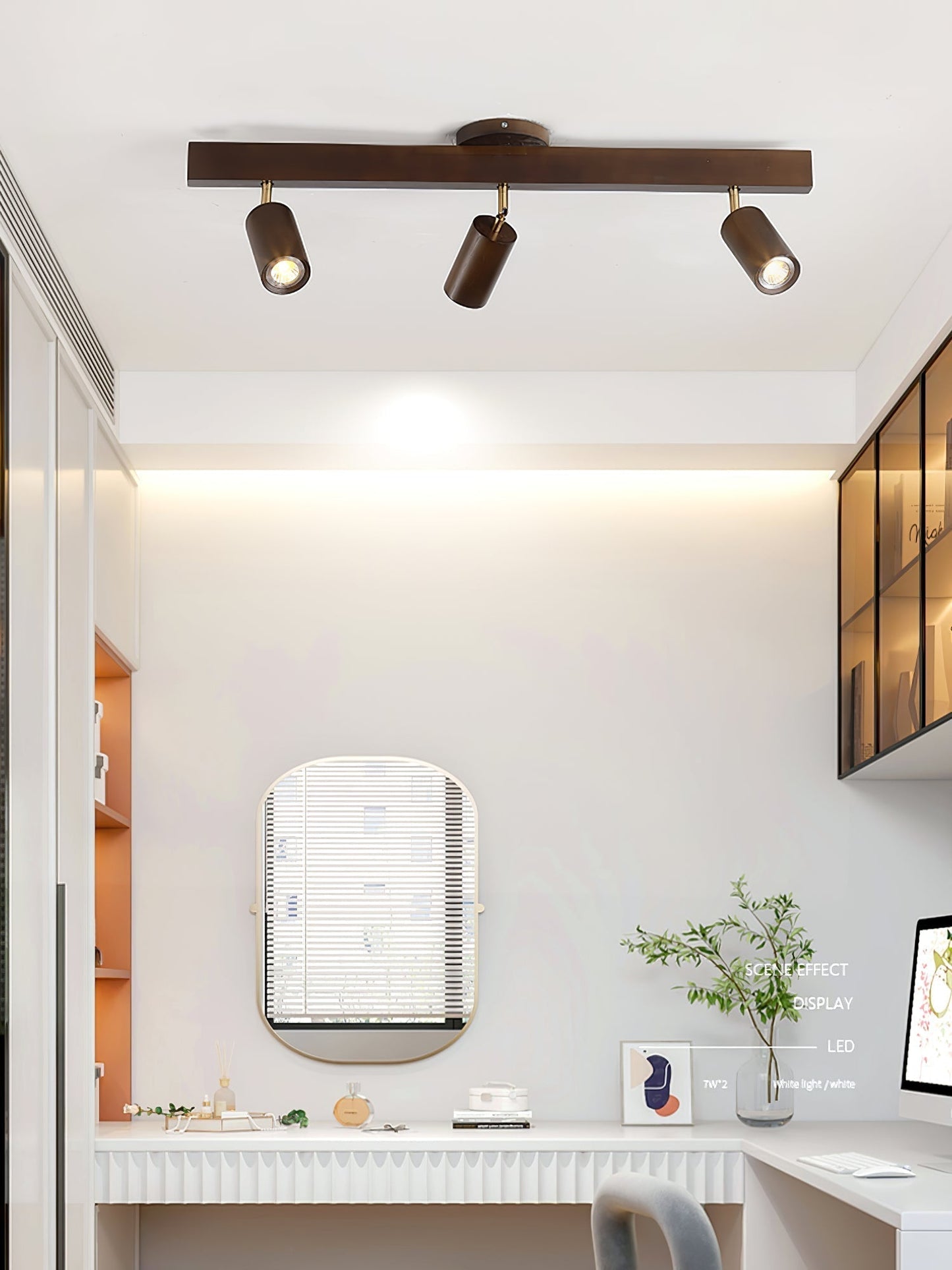 Asian Style Dimmable LED Spot Light Fixture