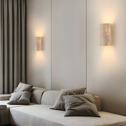 Rustic Rock LED Wall Lamp Light