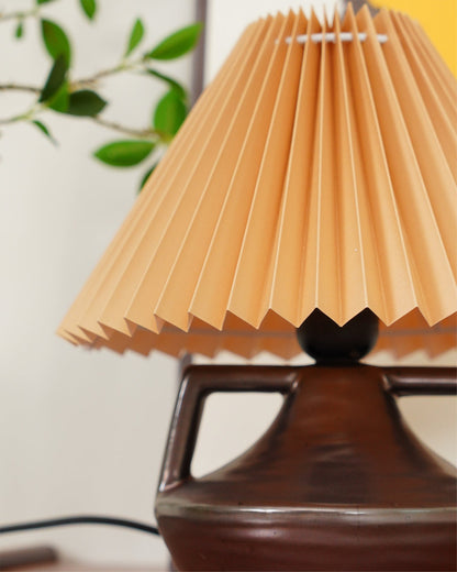 Soft Glow Table Lamp with Fabric Shade