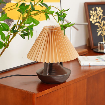 Soft Glow Table Lamp with Fabric Shade