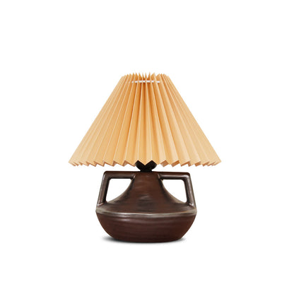 Soft Glow Table Lamp with Fabric Shade