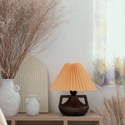 Soft Glow Table Lamp with Fabric Shade