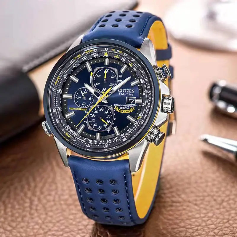 Accurate Chronograph Mens Watch - Waterproof Steel Watch - Fesara