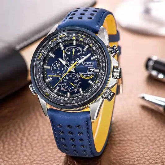 Accurate Chronograph Mens Watch - Waterproof Steel Watch - Fesara