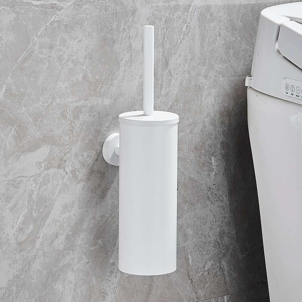 NeatSteel | Stylish Durable Stainless Steel Toilet Brush Set 10