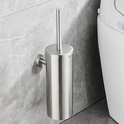NeatSteel | Stylish Durable Stainless Steel Toilet Brush Set 12