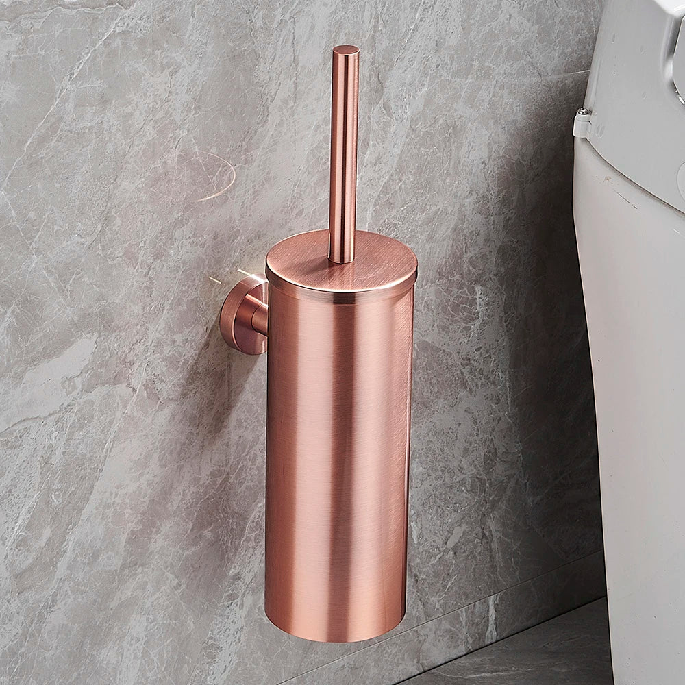 NeatSteel | Stylish Durable Stainless Steel Toilet Brush Set 4