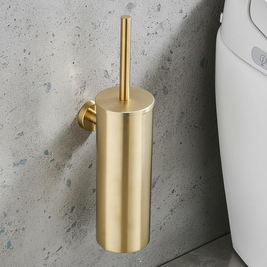 NeatSteel | Stylish Durable Stainless Steel Toilet Brush Set 9
