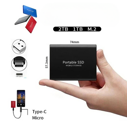 NebulaDrive | High-Speed Portable External SSD for Secure Storage 1