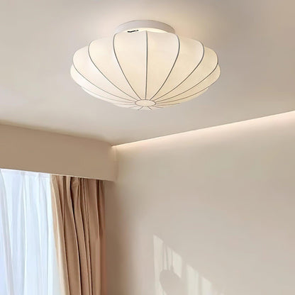 Stylish Shell Fabric Pendant Light