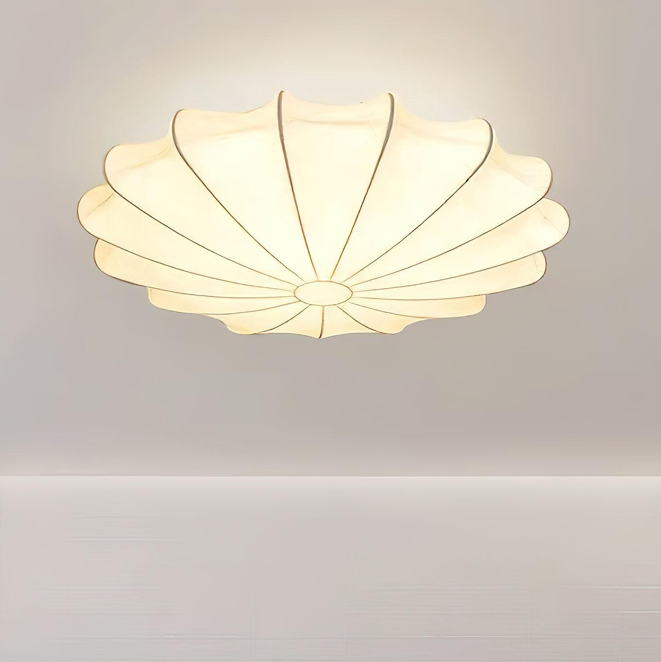 Stylish Shell Fabric Pendant Light