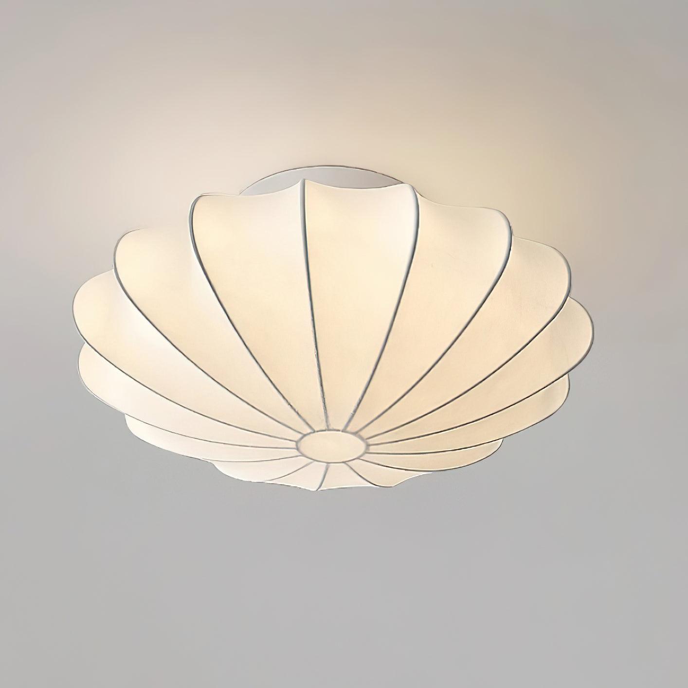 Stylish Shell Fabric Pendant Light