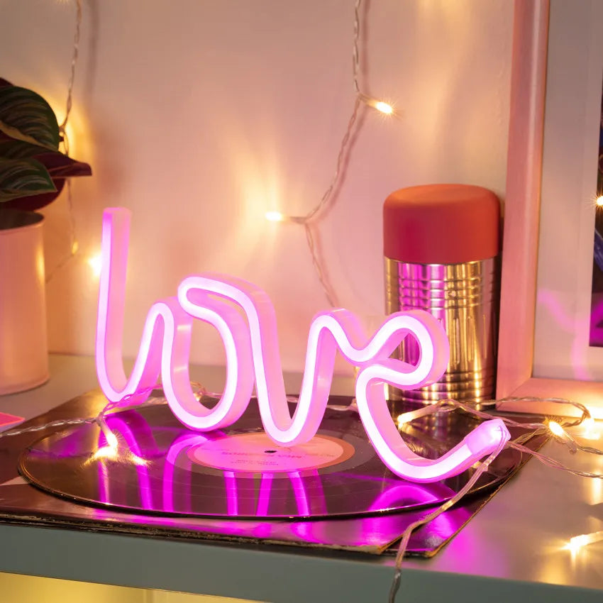 Romantic Neon LED Love Sign