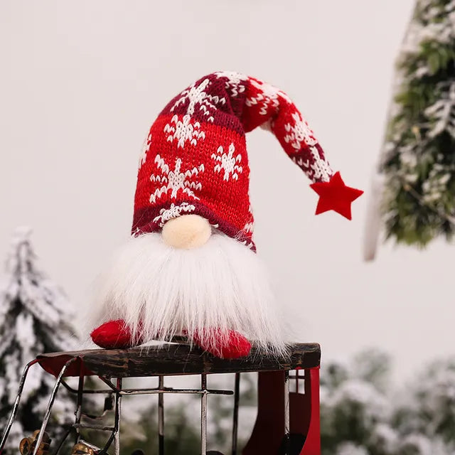 Bright Christmas Figurine Doll