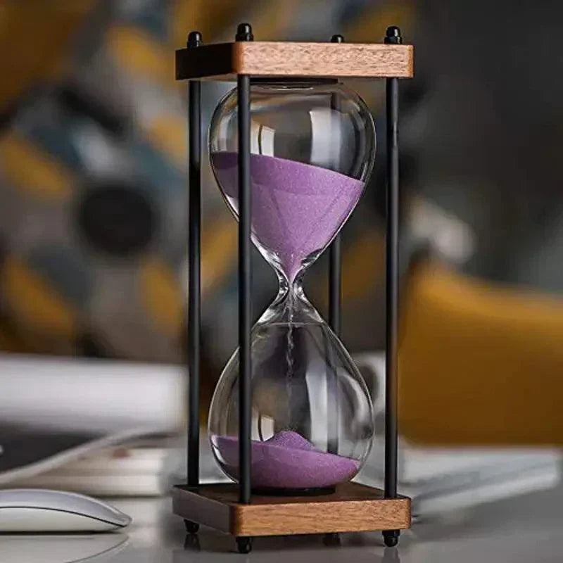 Classic Hourglass Sand Timer for Home Office Decor