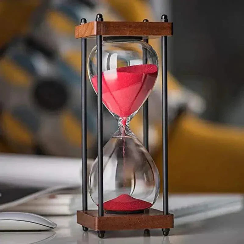 Classic Hourglass Sand Timer for Home Office Decor