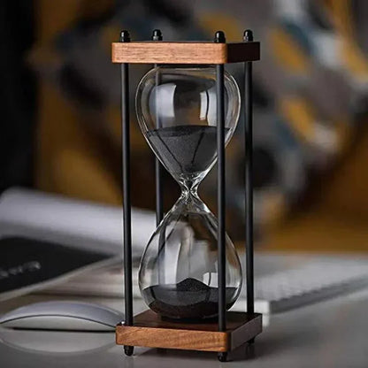 Classic Hourglass Sand Timer for Home Office Decor - Fesara