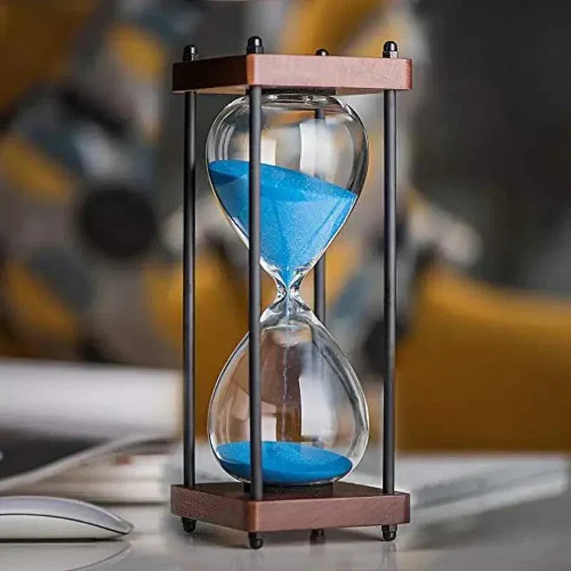 Classic Hourglass Sand Timer for Home Office Decor