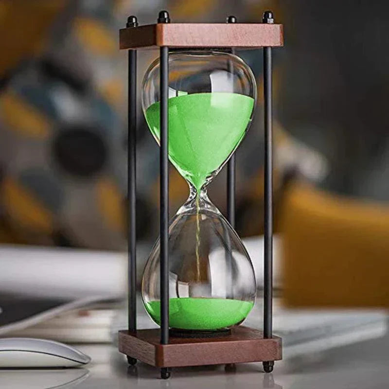 Classic Hourglass Sand Timer for Home Office Decor