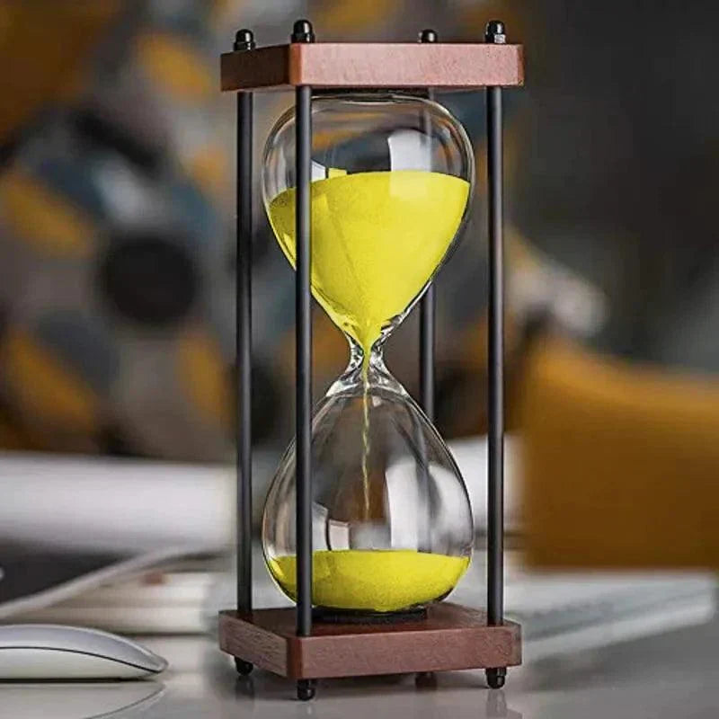 Classic Hourglass Sand Timer for Home Office Decor