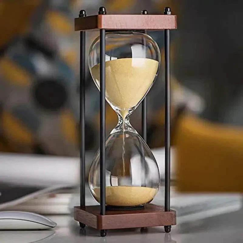Classic Hourglass Sand Timer for Home Office Decor