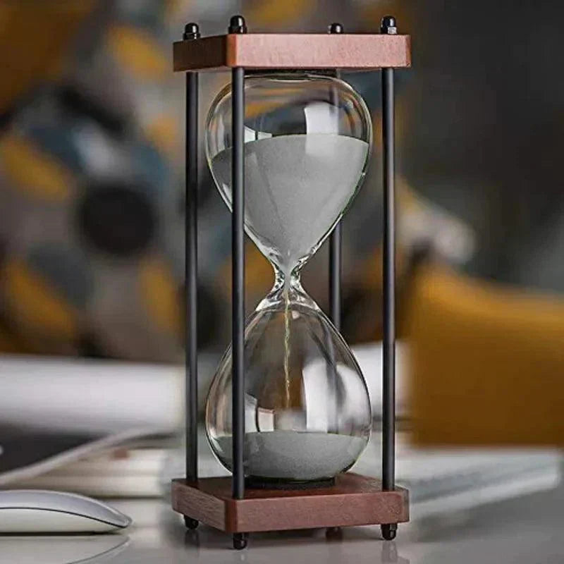 Classic Hourglass Sand Timer for Home Office Decor