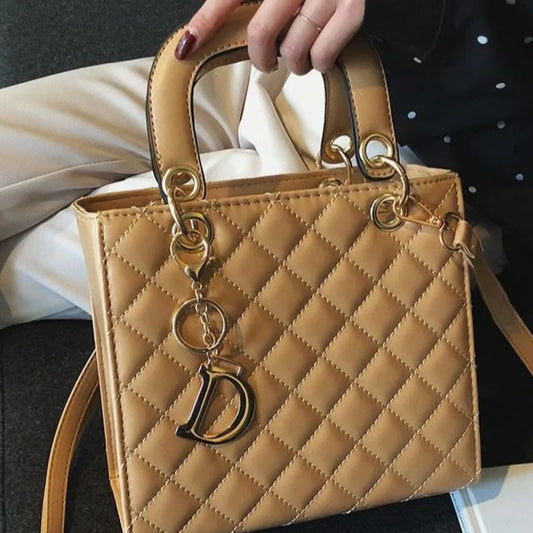 Stylish Quilted Tote Bag for Women - Fesara