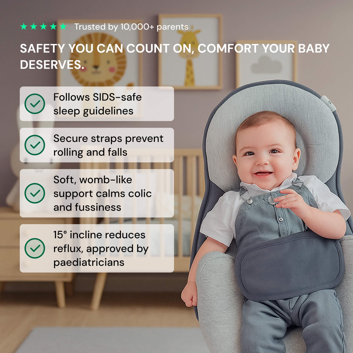 Baby Anti Reflux Sleep Pillow Wedge