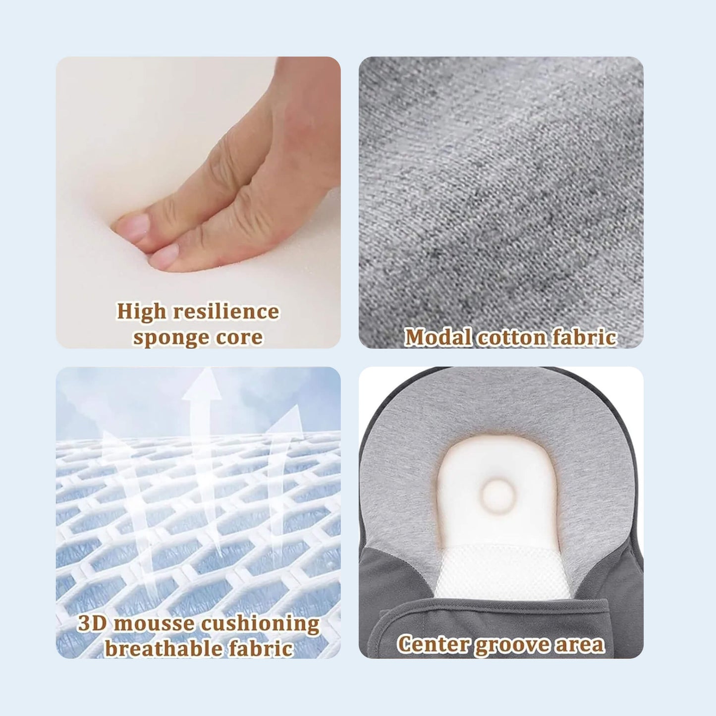 Baby Anti Reflux Sleep Pillow Wedge