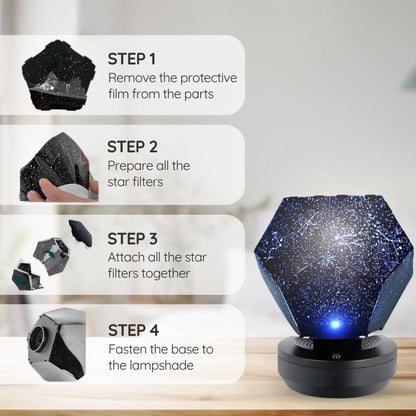 Colorful Galaxy Lamp Projector