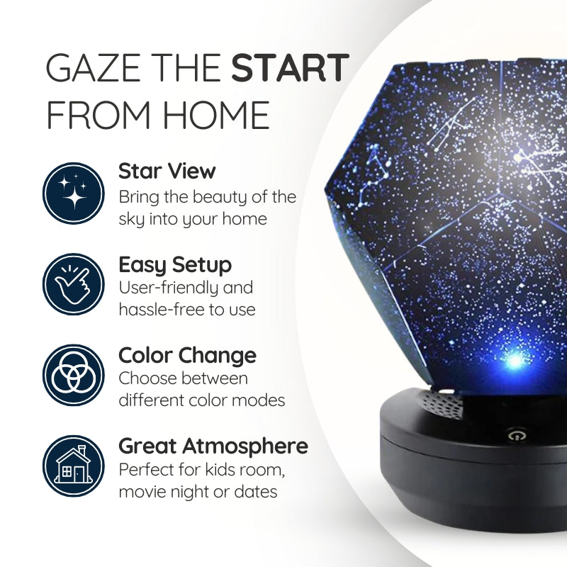 Colorful Galaxy Lamp Projector