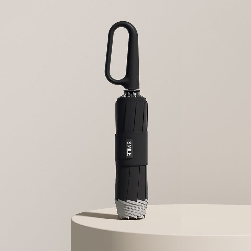 NimbusFlex | Compact Durable Folding Travel Umbrella with Reflective Safety 9