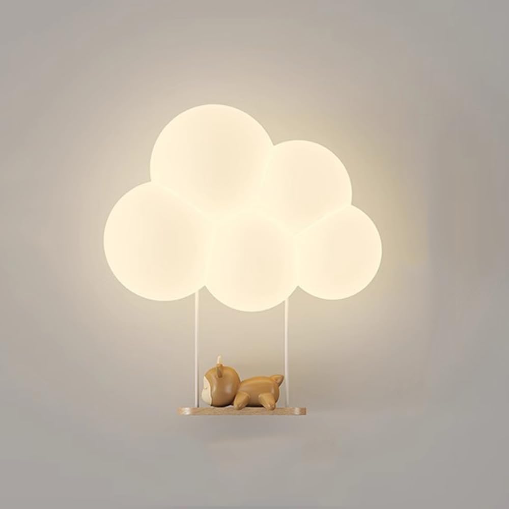 Colorful Cloud Shaped LED Nightlight For Kids Room - Fesara