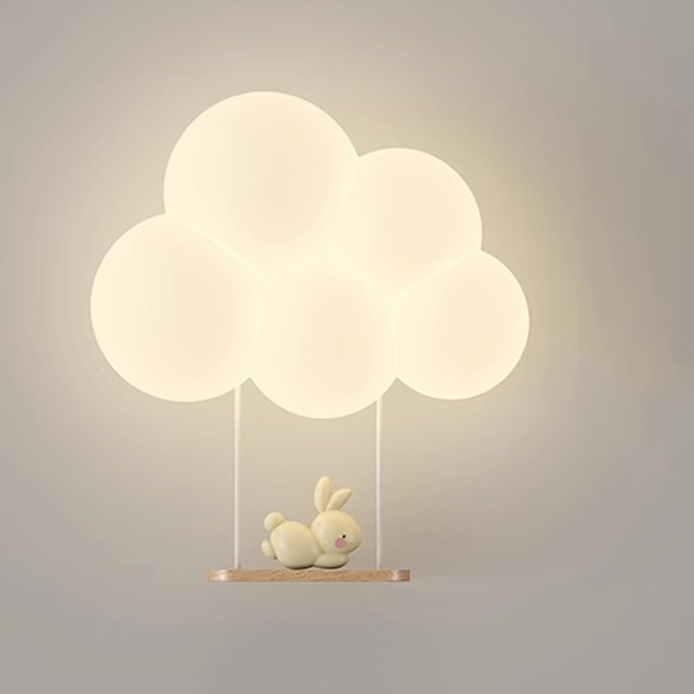 Colorful Cloud Shaped LED Nightlight For Kids Room