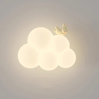 Colorful Cloud Shaped LED Nightlight For Kids Room