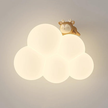Colorful Cloud Shaped LED Nightlight For Kids Room