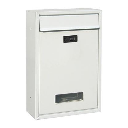 Safe Modern Post Box with Combination Lock - Fesara