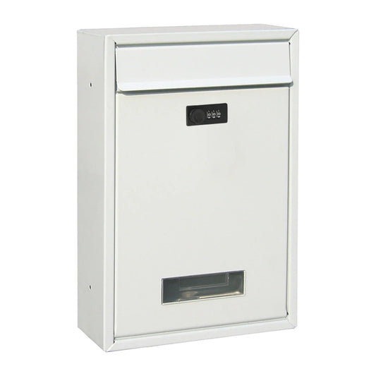 Safe Modern Post Box with Combination Lock - Fesara