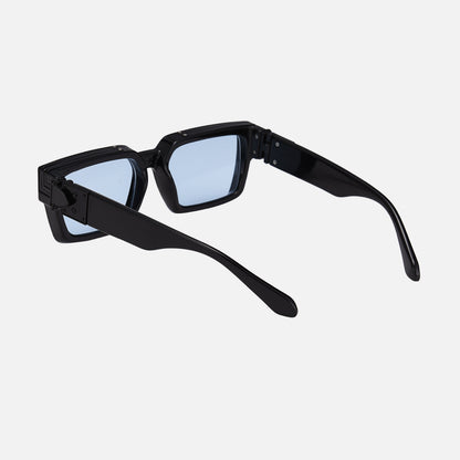 NoirShade | Stylish Unisex Black Square UV Protection Sunglasses 4