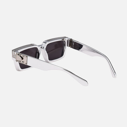 NoirShade | Stylish Unisex Black Square UV Protection Sunglasses 7