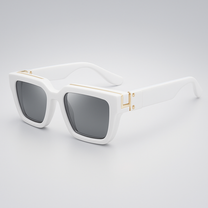 NoirShade | Stylish Unisex Black Square UV Protection Sunglasses 9