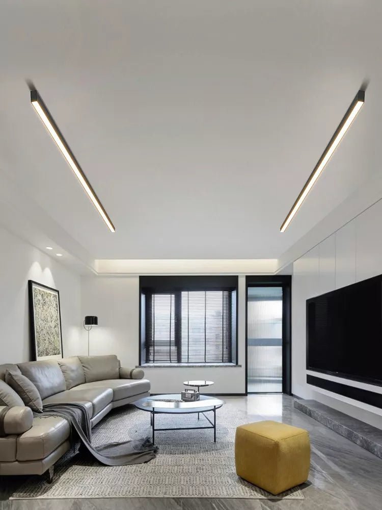 Slim Modern Linear Ceiling Lighting Fixtures