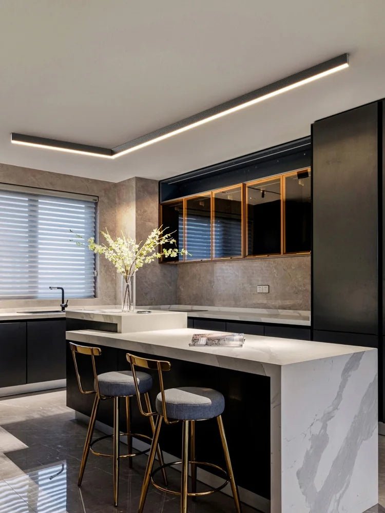 Slim Modern Linear Ceiling Lighting Fixtures