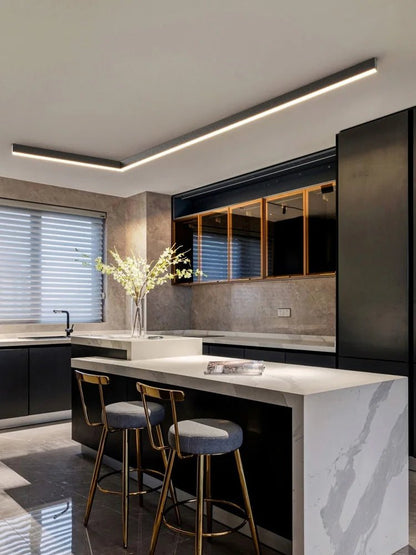Slim Modern Linear Ceiling Lighting Fixtures