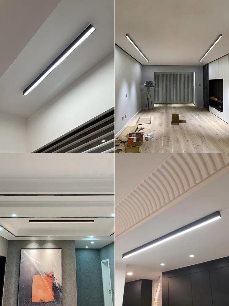 Slim Modern Linear Ceiling Lighting Fixtures