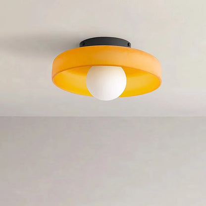 Simple Glass Hanging Lamp for Contemporary Homes