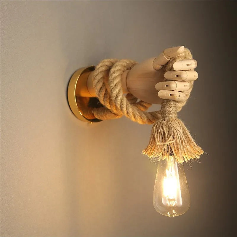 Vintage Metal Wall Lamp - Fesara