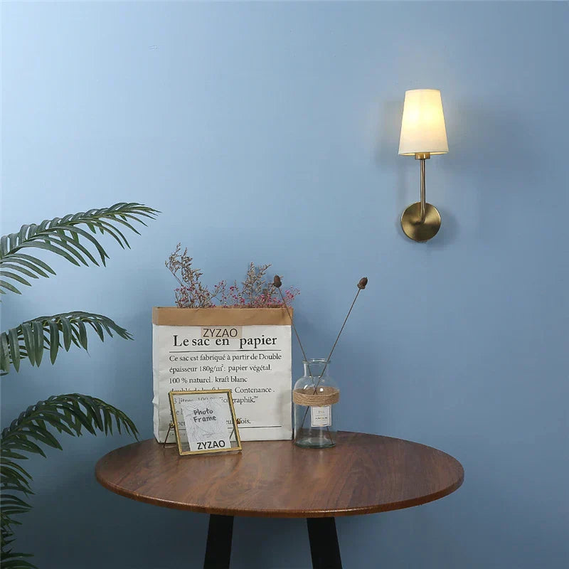 Classic Linen Lamp Shade with Easy Style