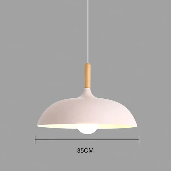 Natural Wood Ceiling Lamp